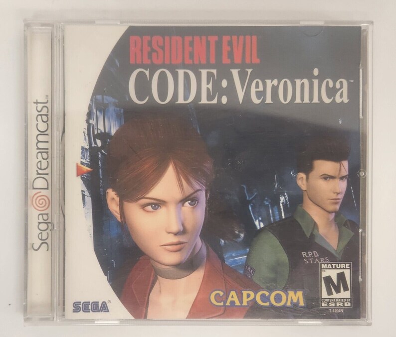 Resident Evil CODE Veronica Sega Dreamcast Complete Etsy
