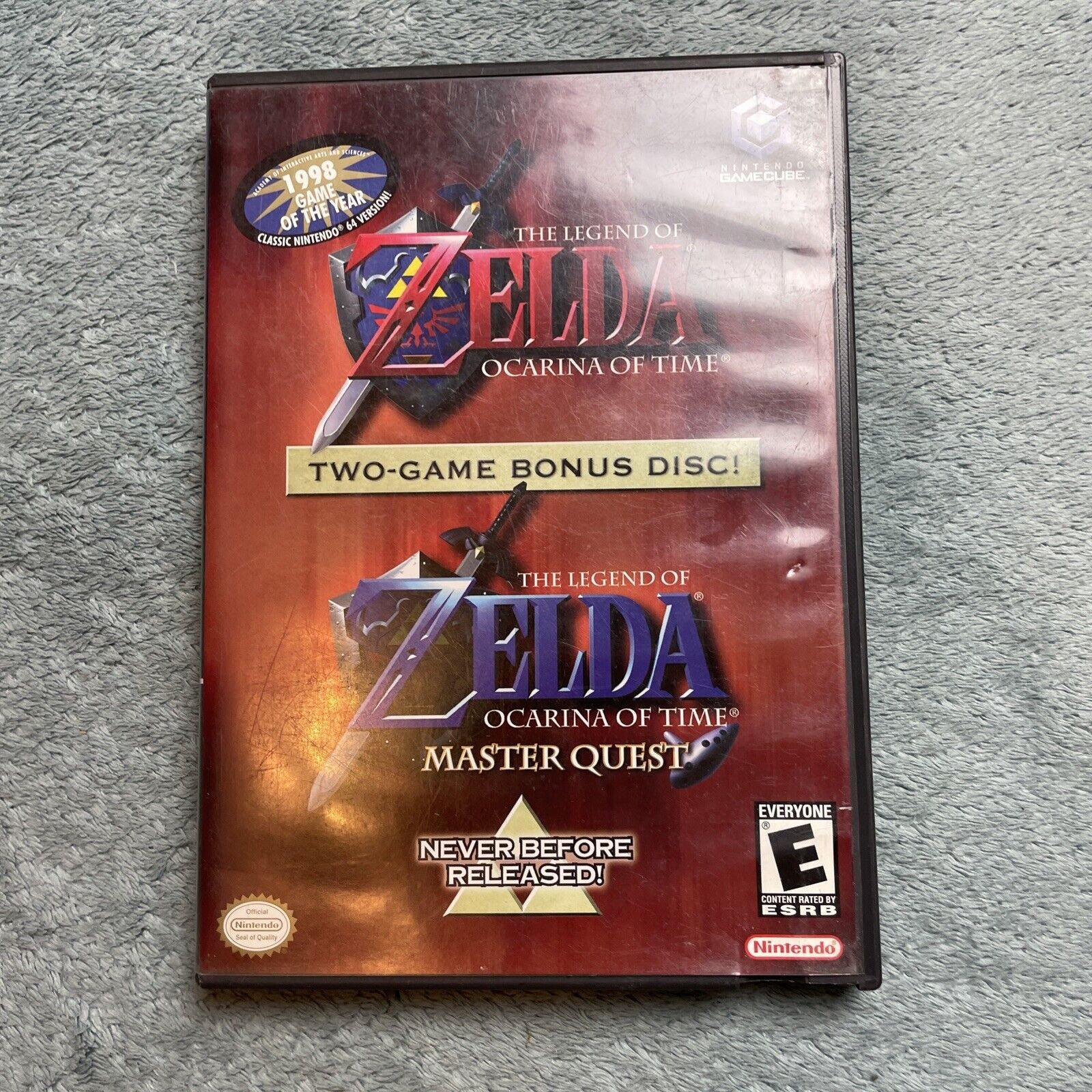 The Legend of Zelda: Ocarina of Time and Master Quest - GameCube, Game  Cube