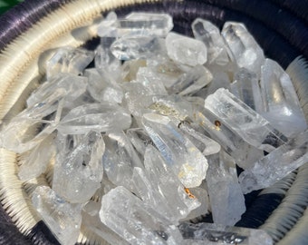 ONE Intuitively Chosen Mini Clear Quartz Point // High Quality Clear Quartz Point // Mini Clear Quartz