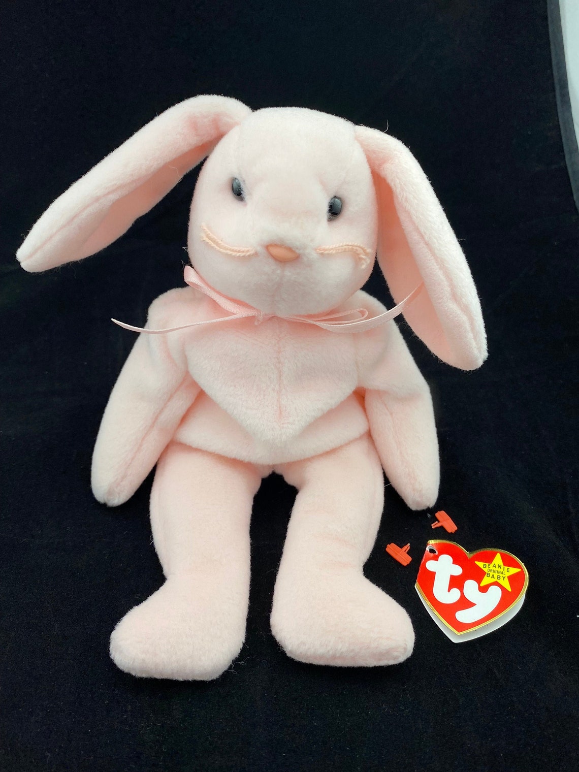 TY Hoppity Beanie Baby 1996 PVC pellets with tag errors Etsy
