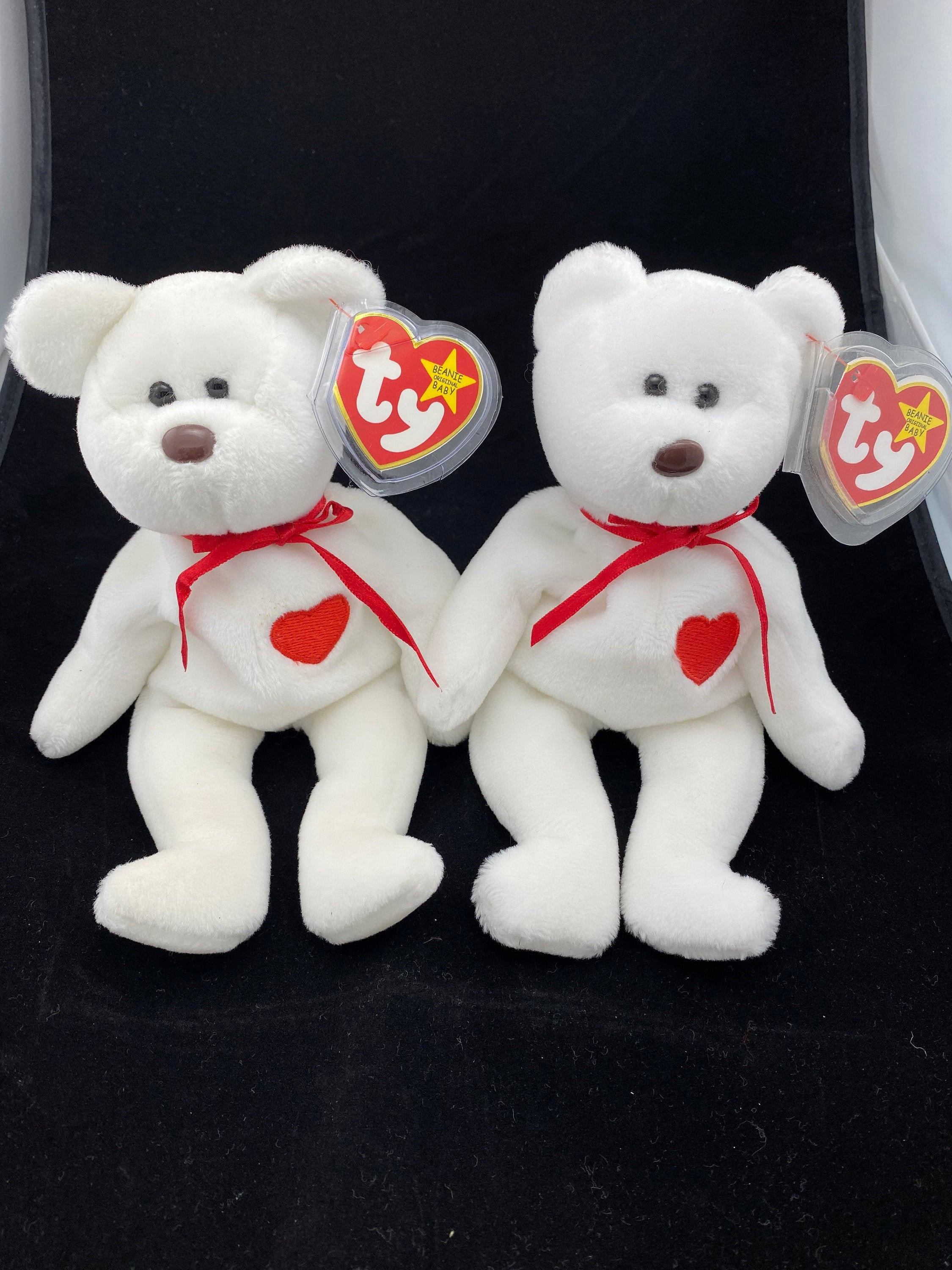 TY Beanie Baby Original Valentino 1993/1994 Tag Errors | Etsy