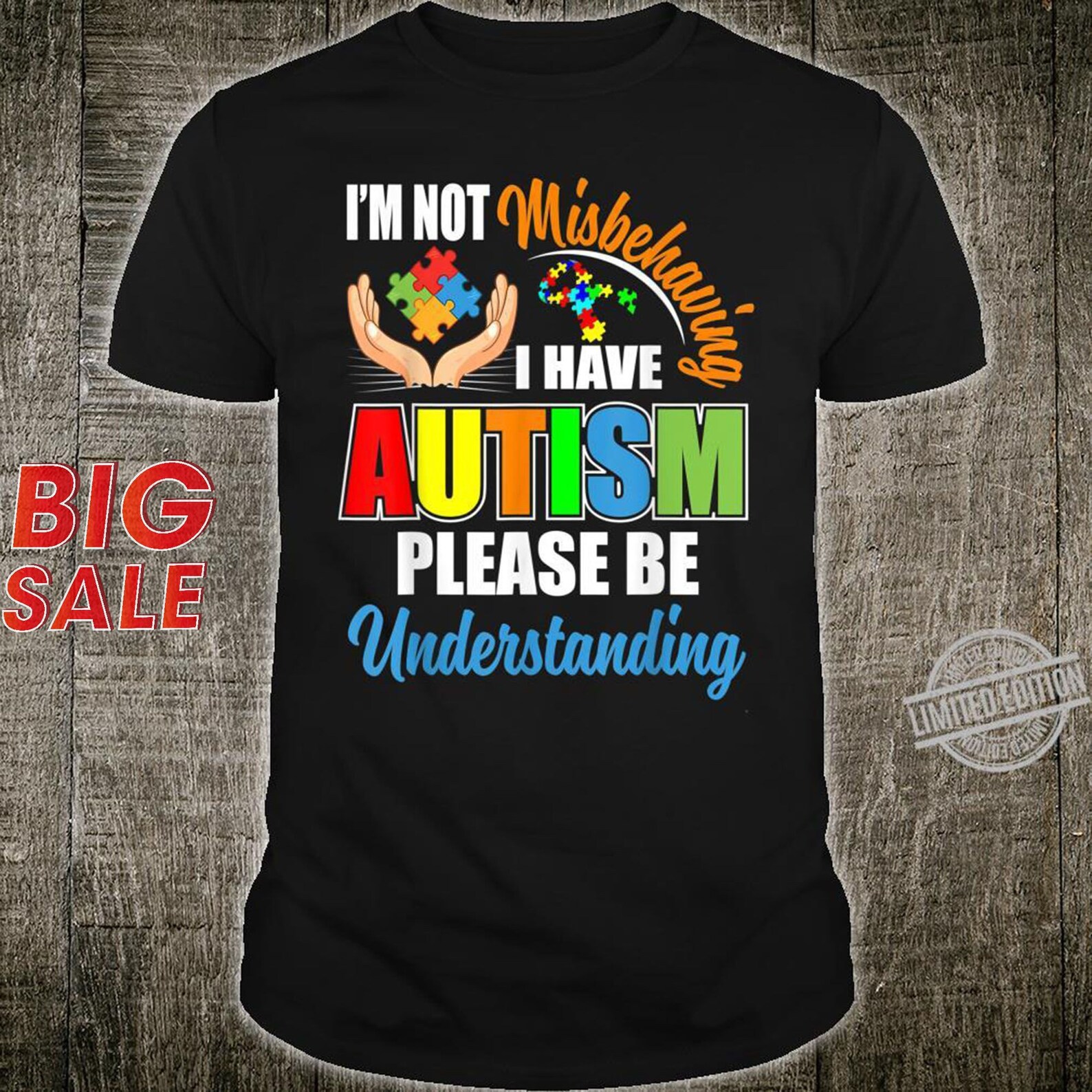 Autism Awareness Shirt Im Not Misbehaving I Have Autism Shirt Etsy