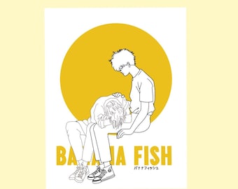 Ash & Eiji— Banana Fish Sticker