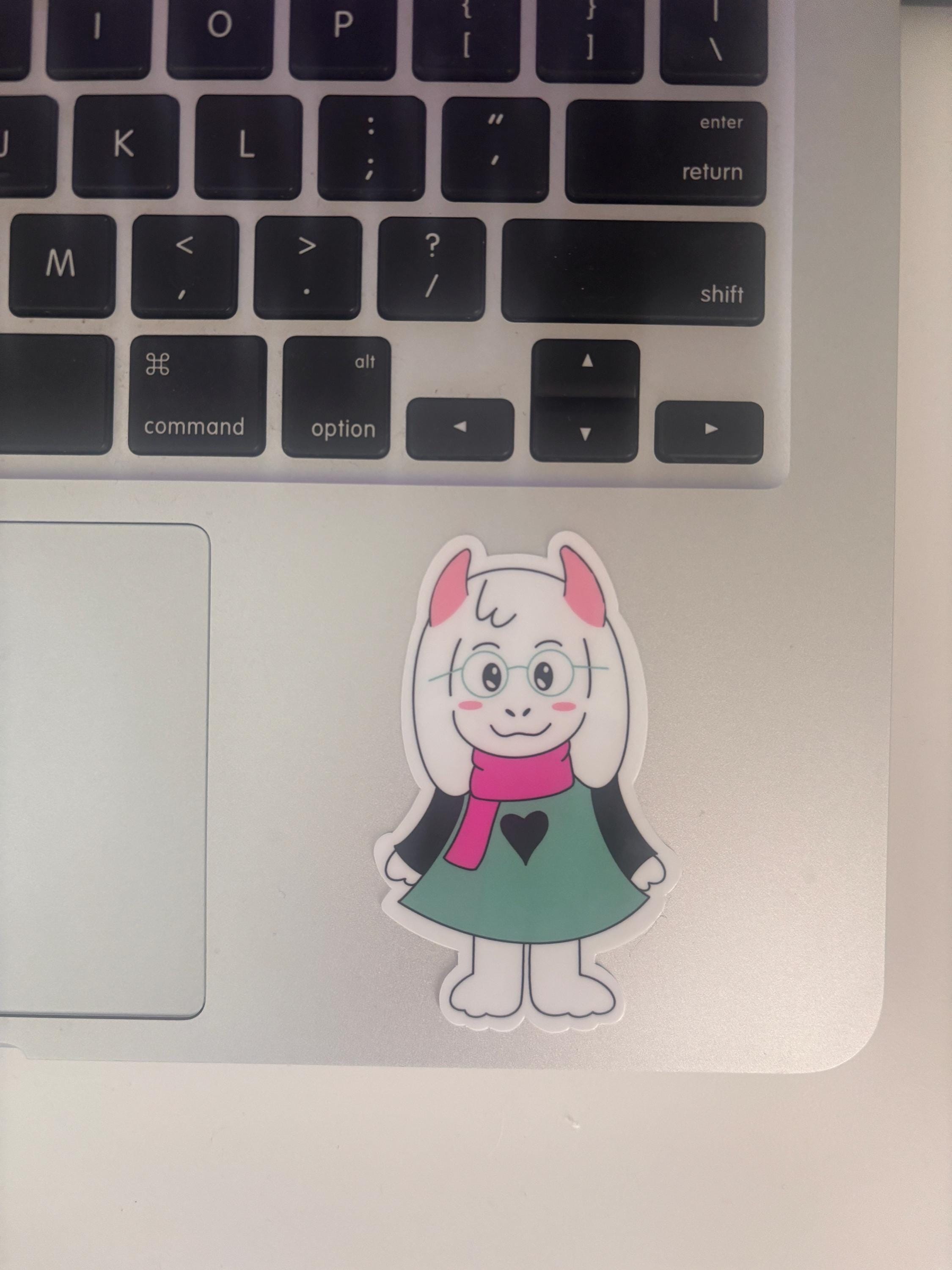 Dead Ralsei Sticker Ralsei Deltarune Inspired Glossy Sticker - Etsy