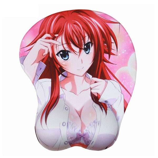 Anime Mouse Pad 3D Mouse Pad Wrist Rest Soft Silica Gel Etsy