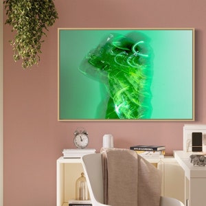 RAVE (green) | Art Photography | Limited Edition Fine Art Print | Ideal for Home Decor, Wall Art or Gift