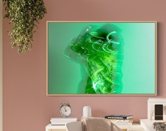 RAVE (green) | Art Photography | Limited Edition Fine Art Print | Ideal for Home Decor, Wall Art or Gift