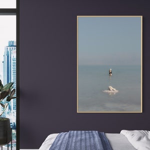 Woman in Dead Sea | Art Photography | Limited Edition Fine Art Print | Ideal for Home Decor, Wall Art or Gift