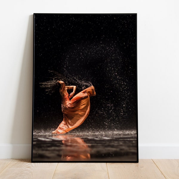 Photographie d'art | Pina Bausch | Impression d'art mural en édition limitée Décoration d'intérieur | Photographie d'art de "Pleine lune" - Une pièce de Pina Bausch