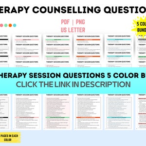 Therapy Words & Phrases Bundle, Therapy Worksheet, Therapy Notes ...