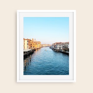 Venedig Italien Druck, Stadtfotografie Venedig, Italienische Stadt Druck, Landschaftsfotografie Druck, Gebäude In Italien [Kanal von Venedig, Italien]