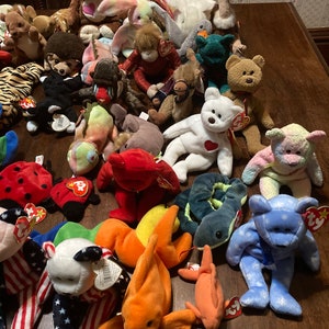 TY Beanie babies RARE. First additions, Huge Collection MINT Condition image 6