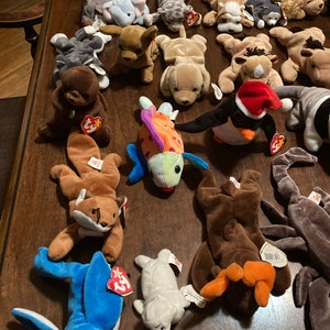 TY Beanie babies RARE. First additions, Huge Collection MINT Condition image 2