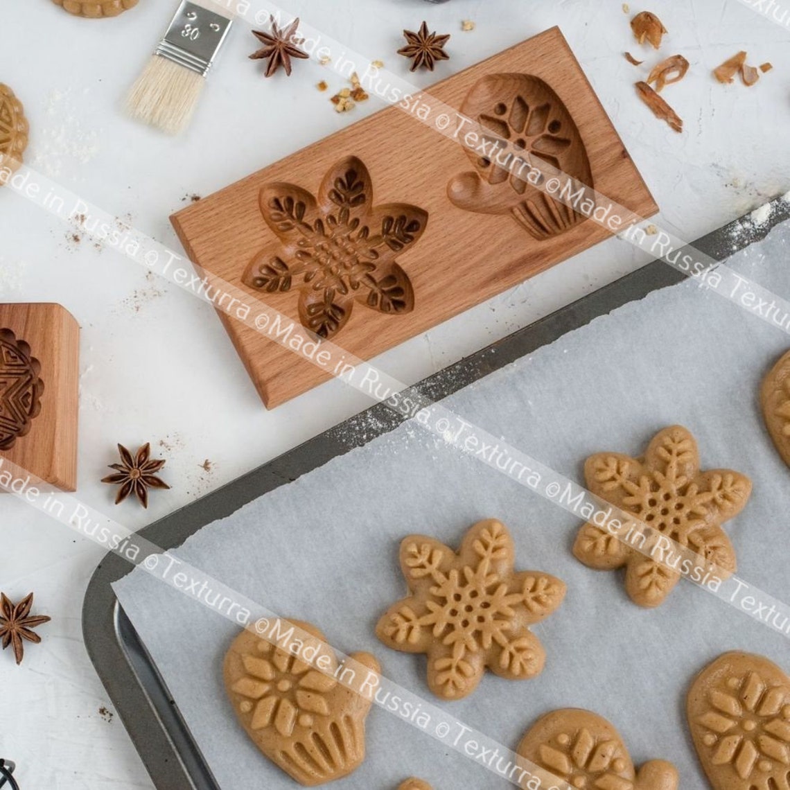 Cookie cookie cutter sculpture cookies stamp wood shape for Etsy