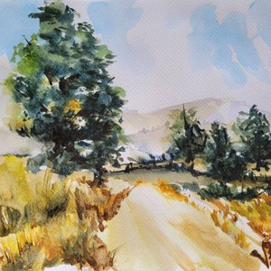 Times 4 / Firmato dall'autore / Solo originali / Pittura irlandese contemporanea / Arte di Galway / Arte dell'Irlanda occidentale / Paesaggio estivo irlandese