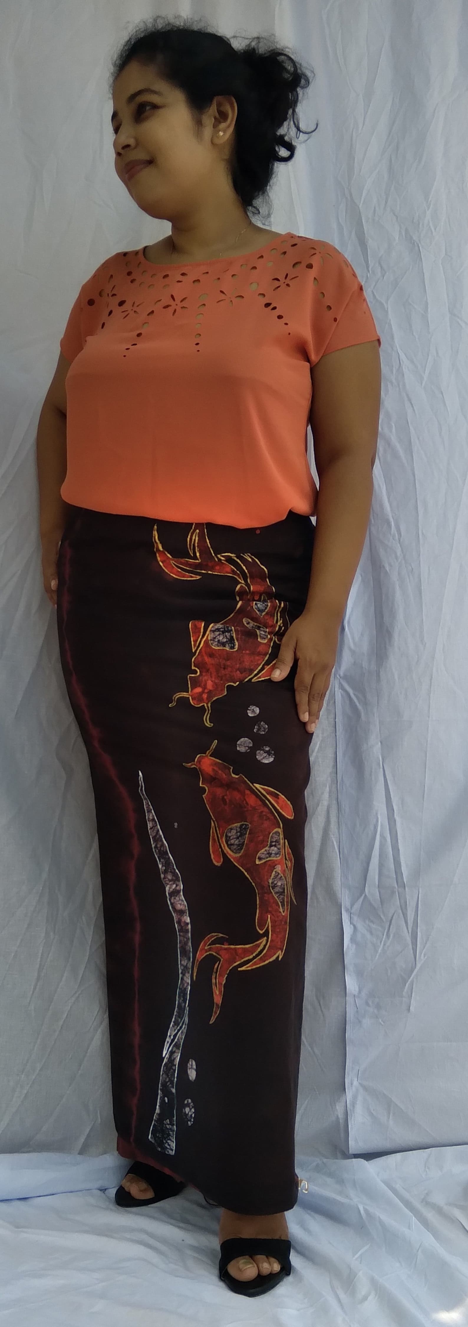 Hand Dyed | Batik Sarong | Lungi | Women Sarong | Malong | Batik Green ...