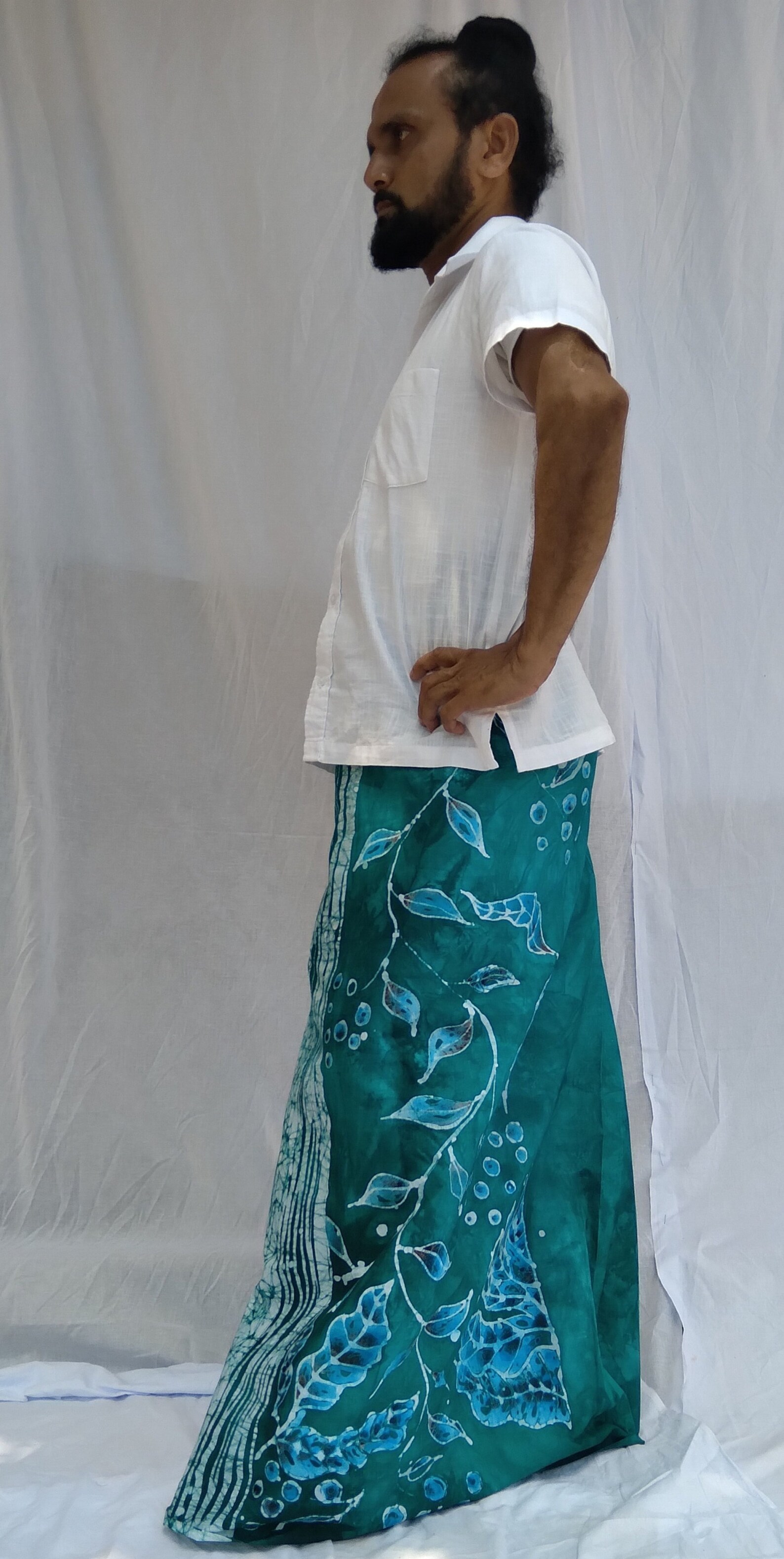 Sarong Javaans Java Batik Sarong, Sarong Beach Wrap, Batik Lungi Dress, Longyi, Malong ...