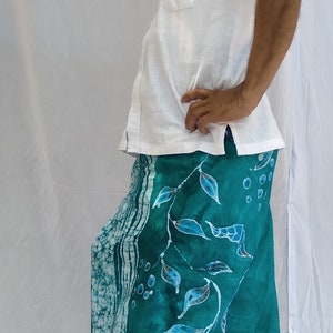 Java Batik Sarong, Sarong Beach Wrap, Batik Lungi Dress, Longyi, Malong ...