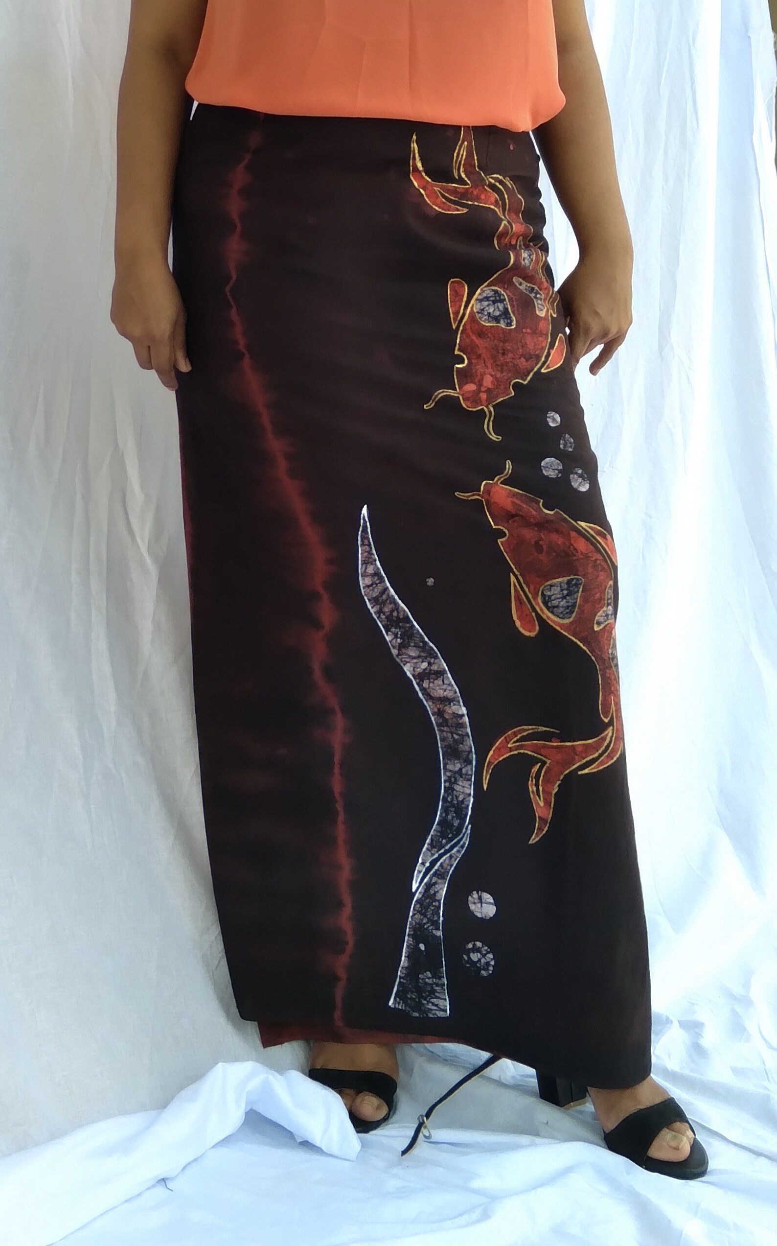 Hand Dyed | Batik Sarong | Lungi | Women Sarong | Malong | Batik Green ...