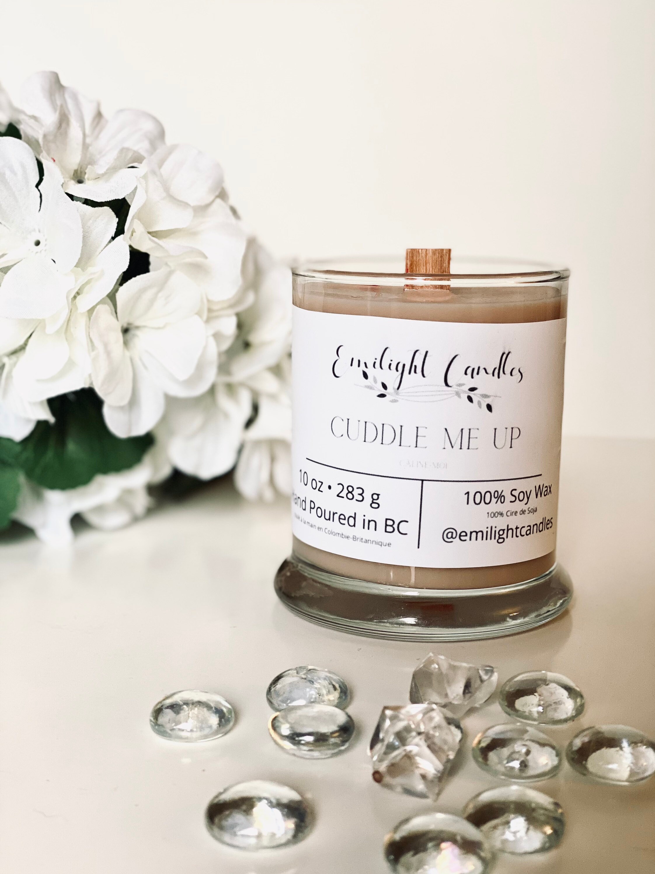 Clean Laundry Scented Candle Soy Wax Candles Wooden Wick Etsy