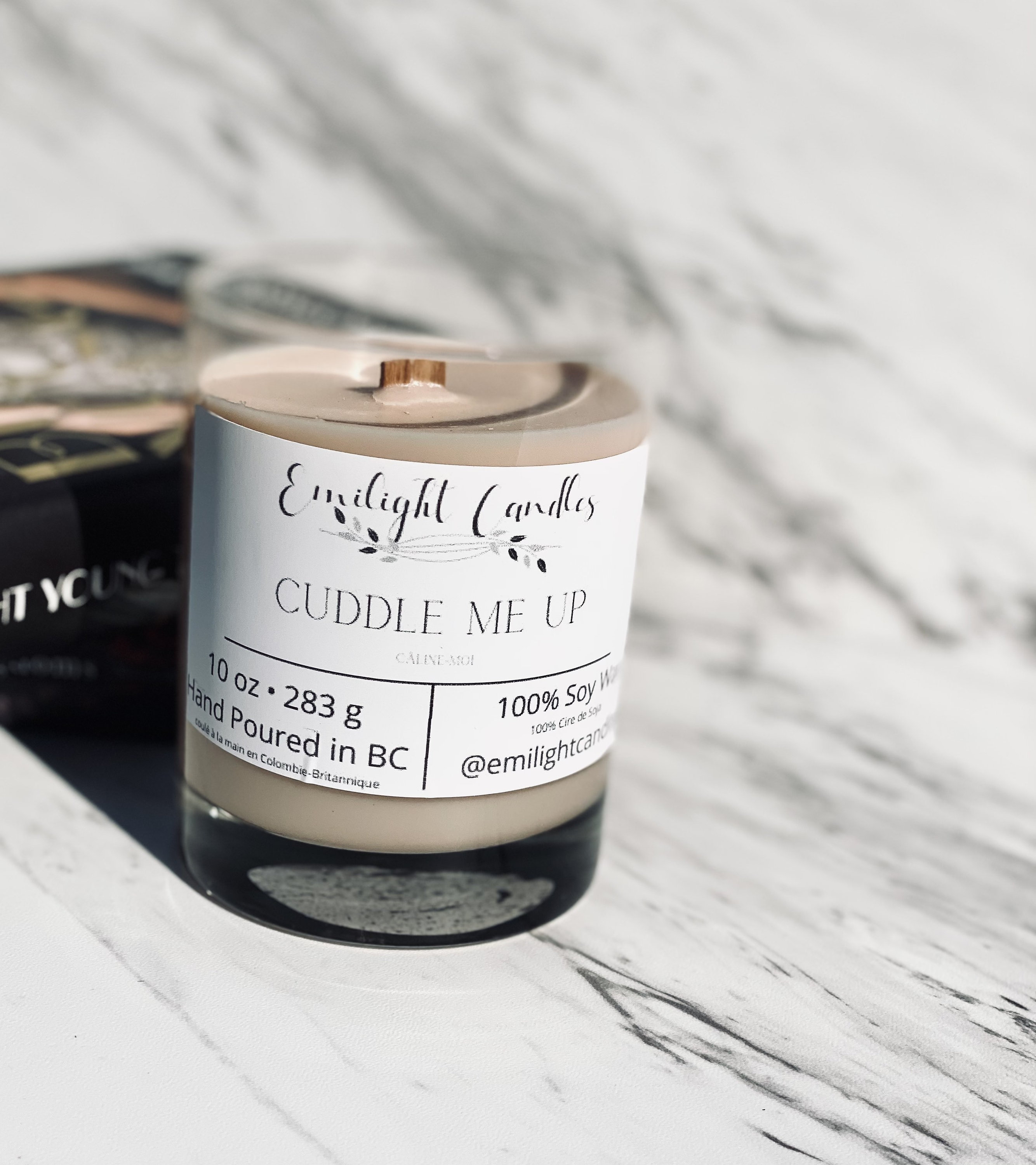 Clean Laundry Scented Candle Soy Wax Candles Wooden Wick Etsy