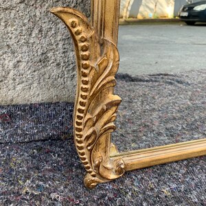 Fully hand casted, handcarved by our experienced engravers.Made of solid wood from linden tree and some carving parts are made of hornbeam wood. 4mm glass mirror will be also attached on the frame.