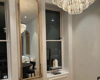 Full Length Mirror, Baroque Floor Mirror, Anthropologie Gold Mirror, Gleaming Primrose Mirror, Lobby Mirror, Large Mirror, Mantel Mirror