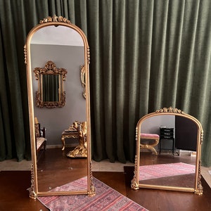 Floor Mirror with Stand, Standing Mirror, Full Length Mirror, Floor Length Mirror, Large Mirror, Unique Floor Mirror, Dressing Room Mirror