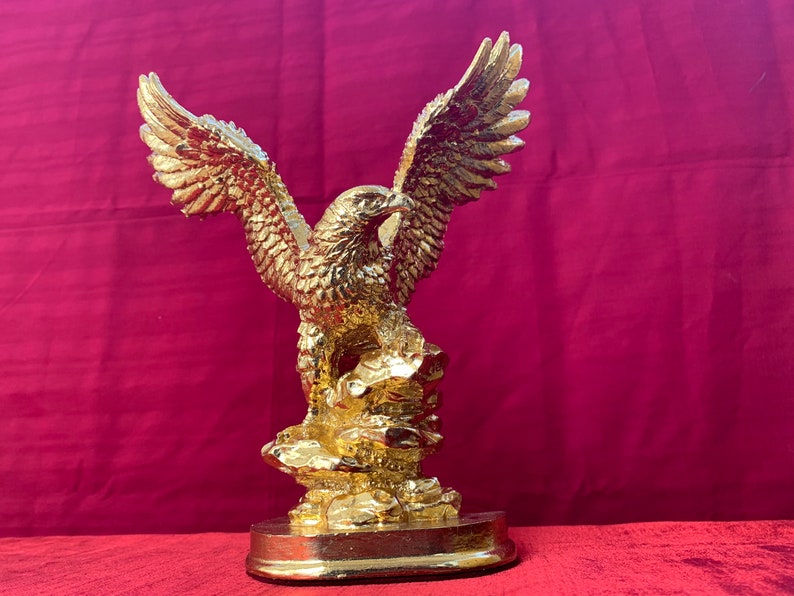Eagle Sculpture Home Decor Sculpture Eagle Statue Office Etsy