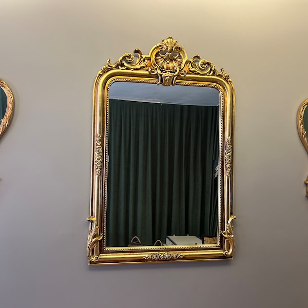 Antique Gold Mirrors Etsy