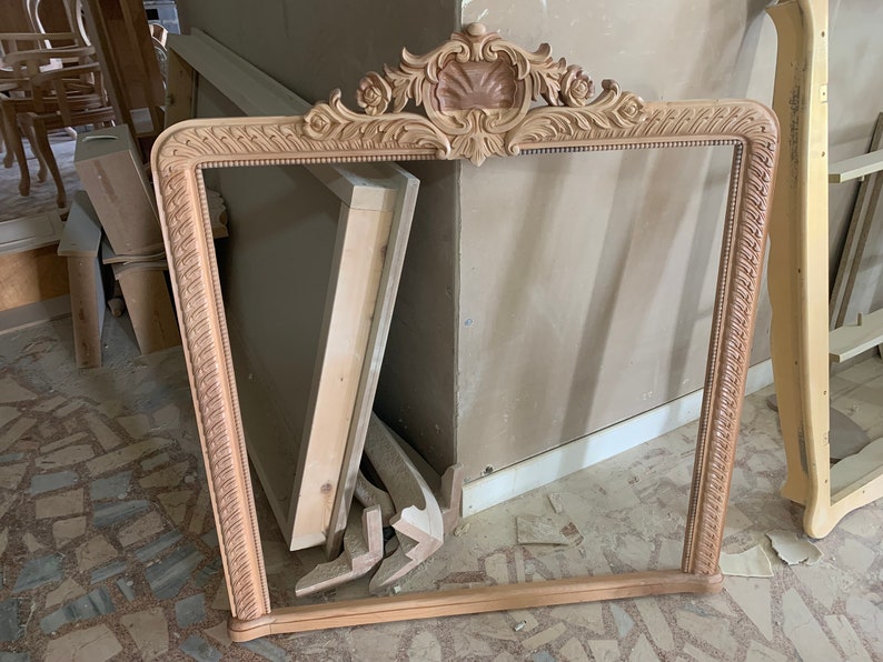 Custom Engraved Mirror Hand Carved Mirror Wooden Wall Etsy