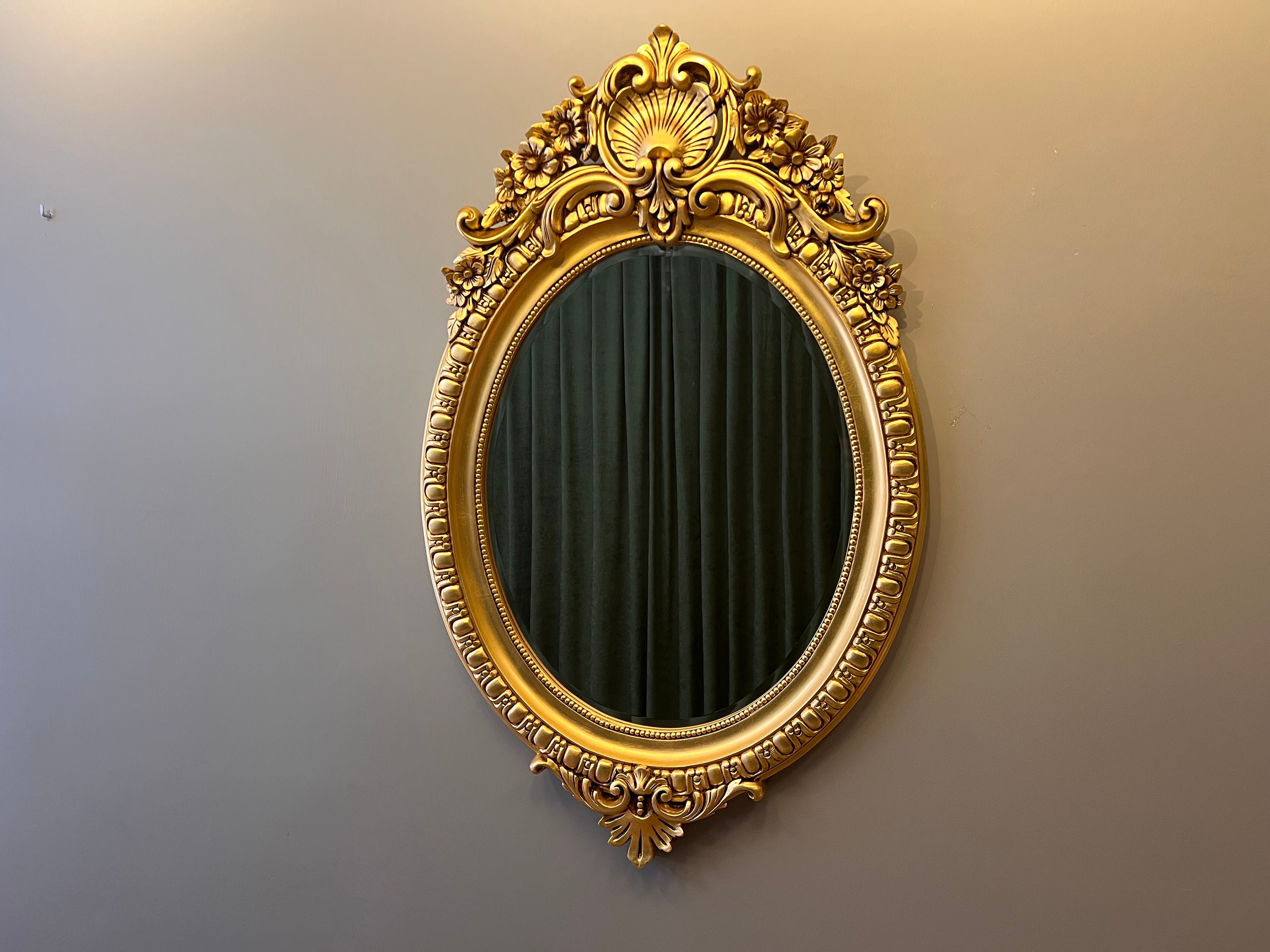 19 Espejos dorados vintage excepcionales que debes de comprar antes de que  sea demasiado tarde - Galería 34