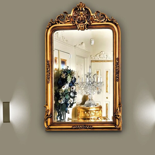 Antique Gold Mirrors Etsy