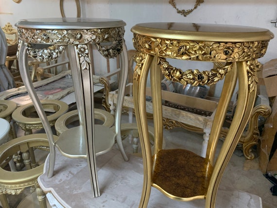 Narrow gold on sale coffee table