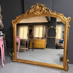 Hand Carved Frame, Carved Wood Mirror, Handmade Mirror, Handmade Furniture, Vintage Wall Mirror, Wall Mirror Large, Vanity Mirror