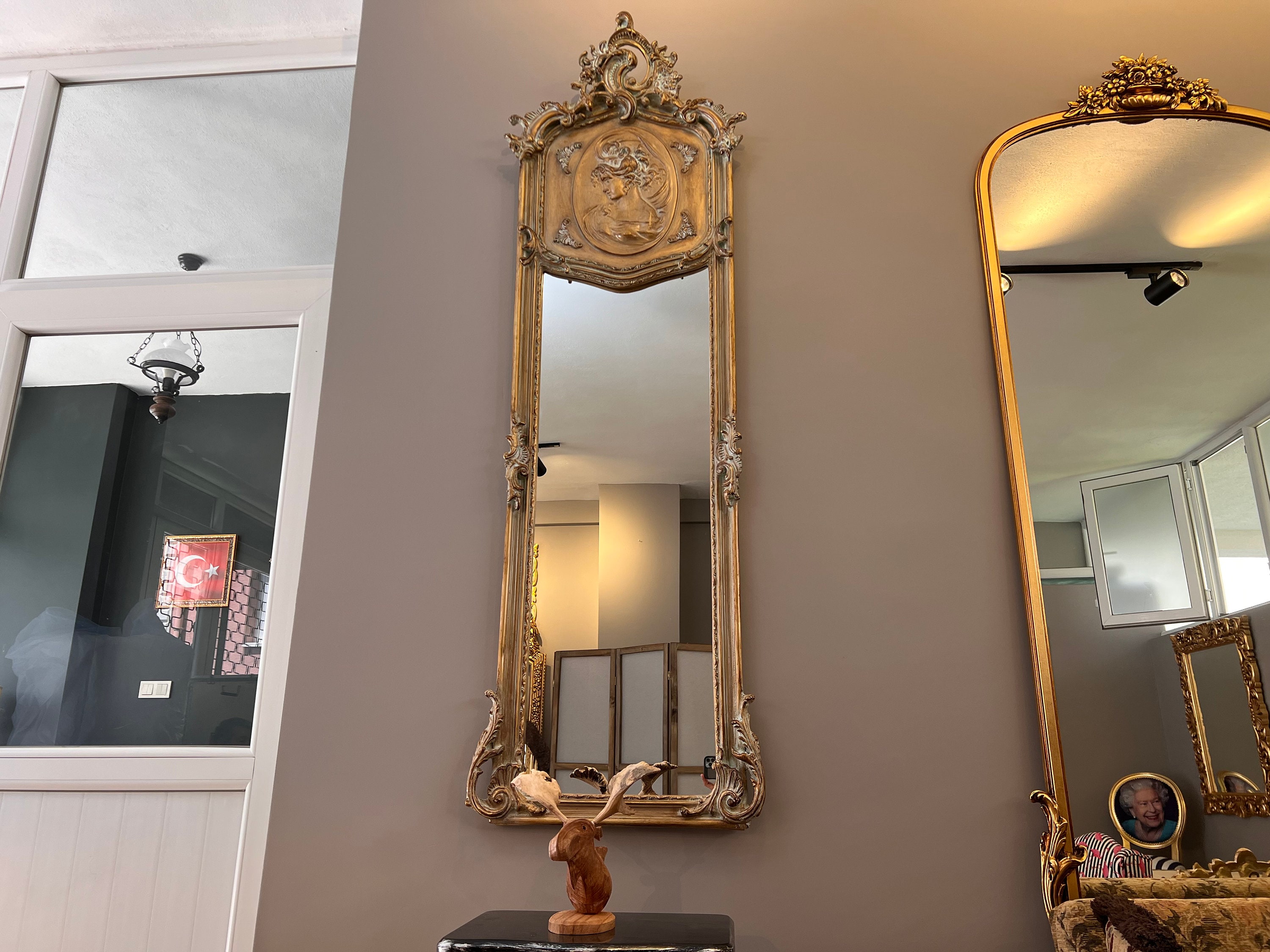 French Mirror, Baroque Mirror, French Mirror Wall, Antique French Mirror, Baroque Mirror, French Mirror Wall, Antique