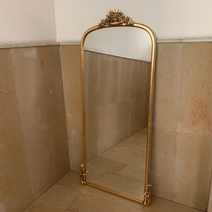 Baroque Gold Mirror, Hobby Lobby Mirror, Gold Full Length Mirror, Antique Baroque Mirror, Foyer ...