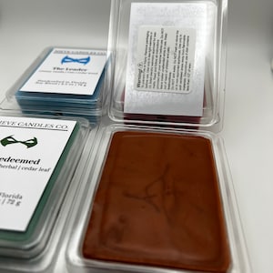Choose your own wax melt | Robin Collection | Strong Scent Wax Melt | Soy Blend | Gift for Friends | Gift for Family | Nieve Candles Co. image 2