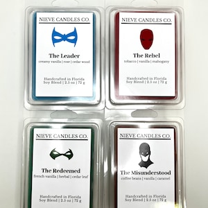 Choose your own wax melt | Robin Collection | Strong Scent Wax Melt | Soy Blend | Gift for Friends | Gift for Family | Nieve Candles Co.
