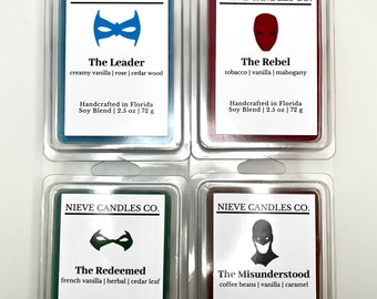 Choose your own wax melt | Robin Collection | Strong Scent Wax Melt | Soy Blend | Gift for Friends | Gift for Family | Nieve Candles Co.