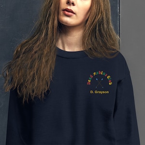 D. Grayson Dead Robins Club Unisex Sweatshirt | Gifts for Friends | Gifts for Family | Robins Collection | Nieve Candles Co.