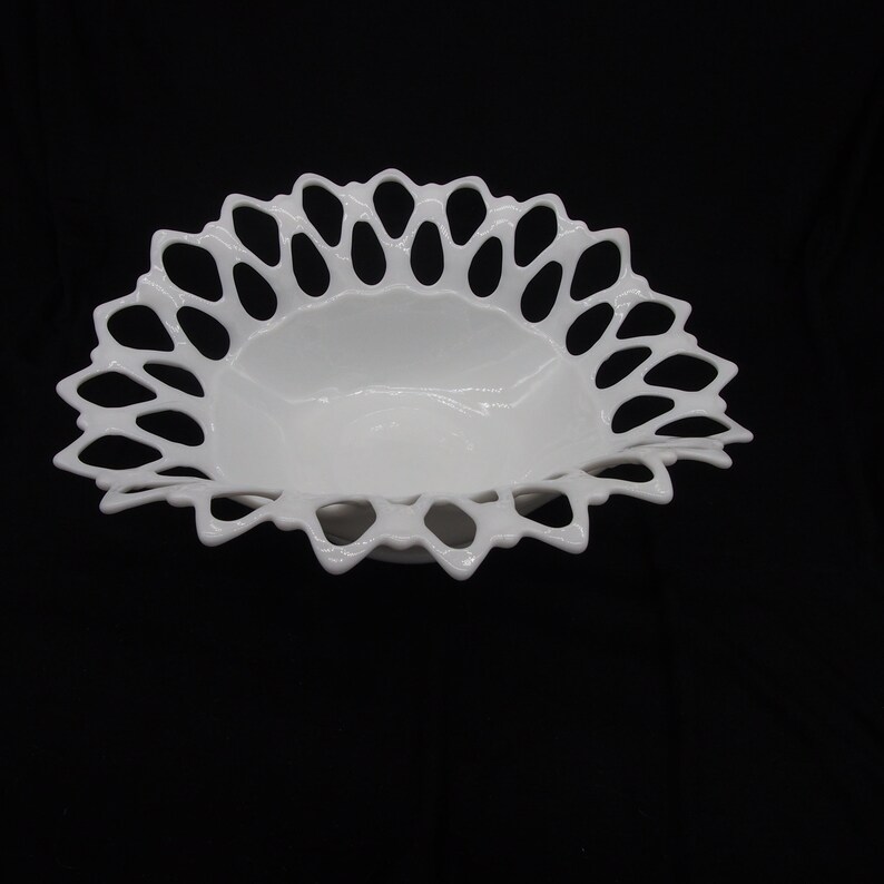 Vintage Westmoreland MilkGlass Fruit Bowl