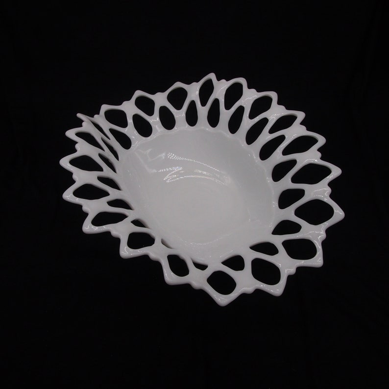 Vintage Westmoreland MilkGlass Fruit Bowl