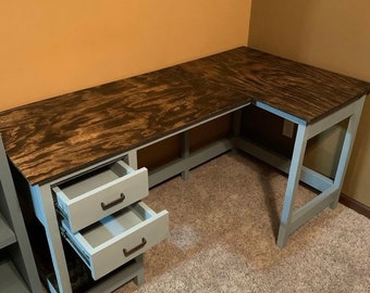 Corner Desk Build Plans