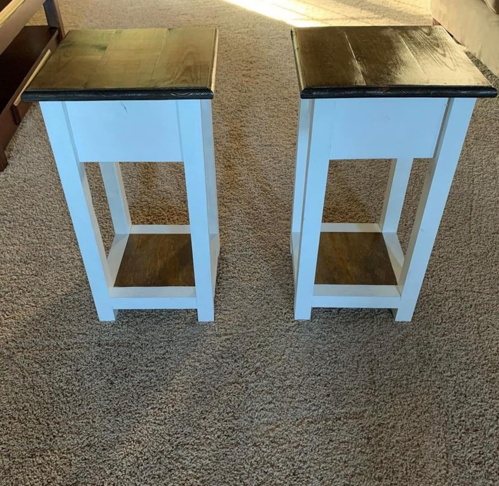 Farmhouse End Table Build Plans - Etsy