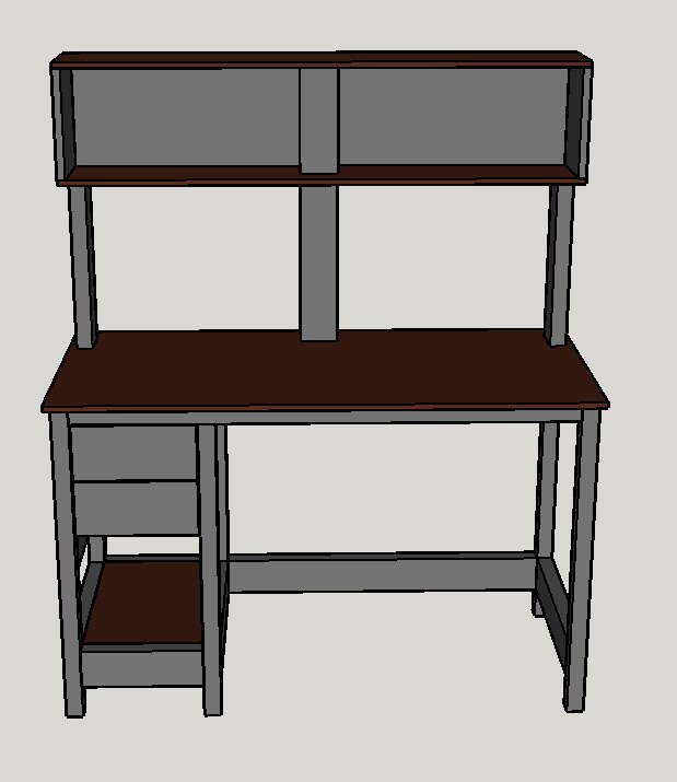 Desk Build Plans Etsy