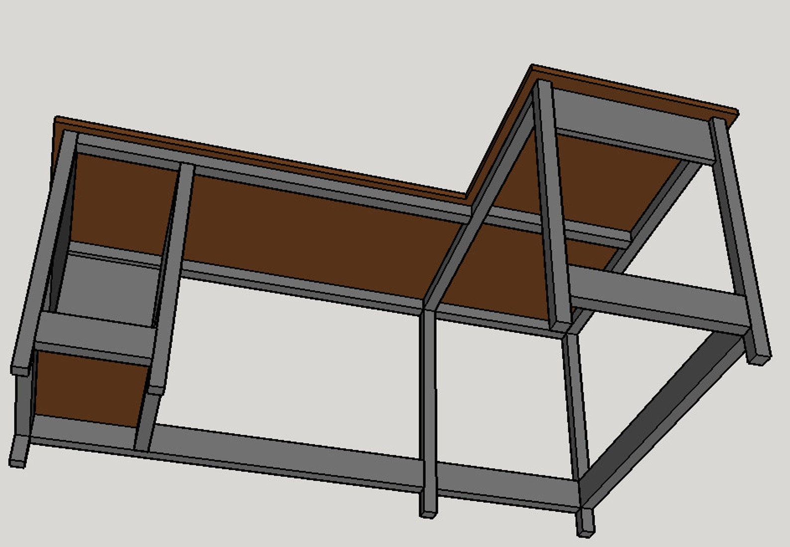 Corner Desk Build Plans - Etsy Canada