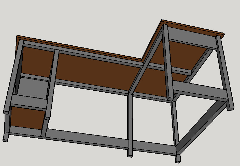 Corner Desk Build Plans Etsy