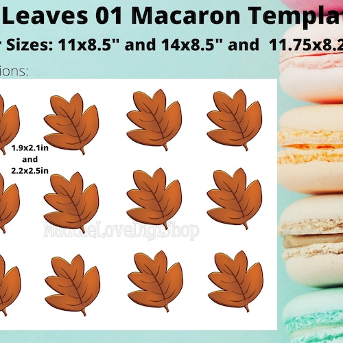 Apple Macaron Template Etsy Apple Macaron Template Etsy