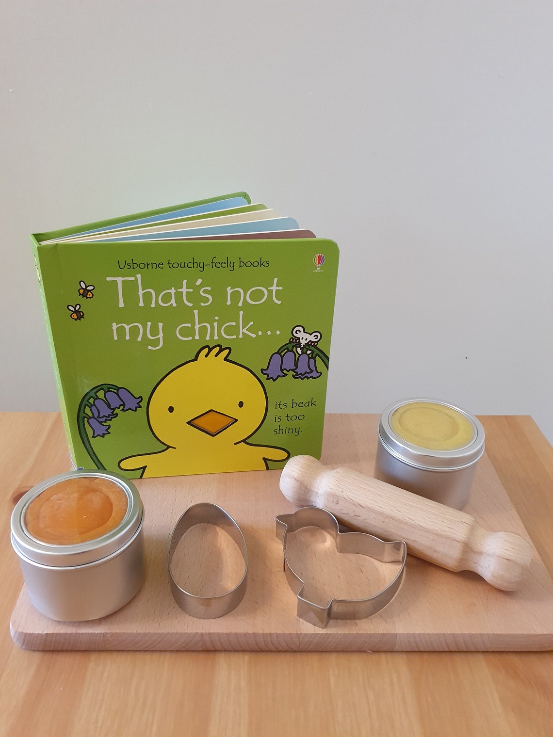 That s Not My Playdough Set Chick Etsy